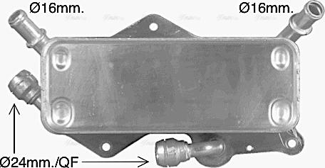 Ava Quality Cooling AI3442 - Öljynjäähdytin, autom. vaihteisto inparts.fi