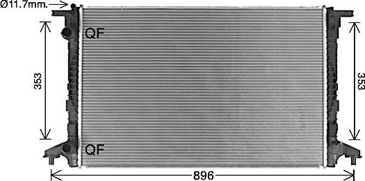 Ava Quality Cooling AI2440 - Jäähdytin,moottorin jäähdytys inparts.fi