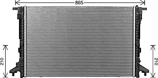 Ava Quality Cooling AI2441 - Jäähdytin,moottorin jäähdytys inparts.fi