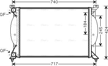 Ava Quality Cooling AI 2240 - Jäähdytin,moottorin jäähdytys inparts.fi