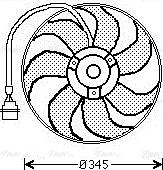 Ava Quality Cooling AI 7509 - Tuuletin, moottorin jäähdytys inparts.fi