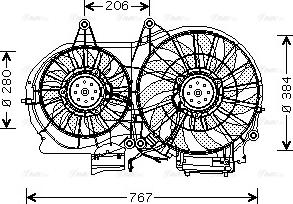 Ava Quality Cooling AI 7506 - Tuuletin, moottorin jäähdytys inparts.fi