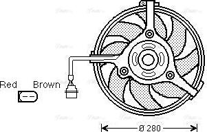 Ava Quality Cooling AI 7510 - Tuuletin, moottorin jäähdytys inparts.fi