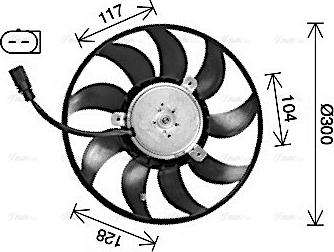 Ava Quality Cooling AI7528 - Tuuletin, moottorin jäähdytys inparts.fi