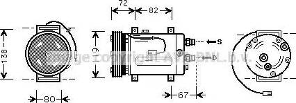 Ava Quality Cooling AI K177 - Kompressori, ilmastointilaite inparts.fi