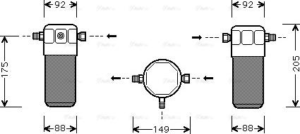 Ava Quality Cooling AID032 - Kuivain, ilmastointilaite inparts.fi