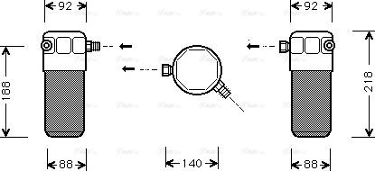 Ava Quality Cooling AI D152 - Kuivain, ilmastointilaite inparts.fi