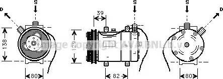 Ava Quality Cooling AI K009 - Kompressori, ilmastointilaite inparts.fi