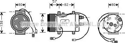 Ava Quality Cooling AI K008 - Kompressori, ilmastointilaite inparts.fi