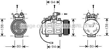 Ava Quality Cooling AI K182 - Kompressori, ilmastointilaite inparts.fi