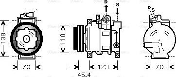 Ava Quality Cooling AI K261 - Kompressori, ilmastointilaite inparts.fi