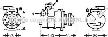 Ava Quality Cooling AI K267 - Kompressori, ilmastointilaite inparts.fi