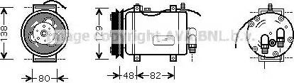 Ava Quality Cooling AI K228 - Kompressori, ilmastointilaite inparts.fi