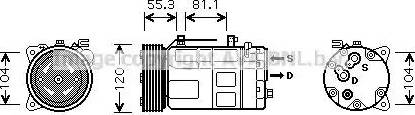 Ava Quality Cooling AIK222 - Kompressori, ilmastointilaite inparts.fi