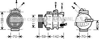 Ava Quality Cooling AI K270 - Kompressori, ilmastointilaite inparts.fi