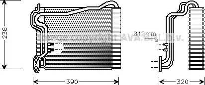 Ava Quality Cooling AI V146 - Höyrystin, ilmastointilaite inparts.fi