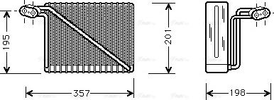 Ava Quality Cooling AI V148 - Höyrystin, ilmastointilaite inparts.fi