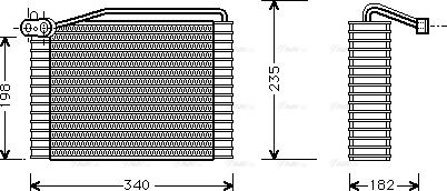 Ava Quality Cooling AI V142 - Höyrystin, ilmastointilaite inparts.fi