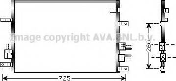 Ava Quality Cooling AL 5097 - Lauhdutin, ilmastointilaite inparts.fi