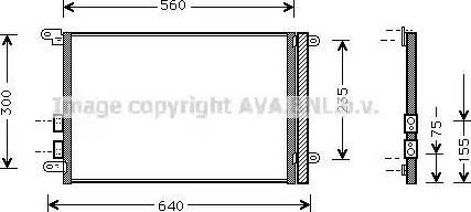 Ava Quality Cooling AL5082 - Lauhdutin, ilmastointilaite inparts.fi