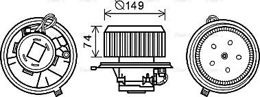 Ava Quality Cooling AL8139 - Sisätilapuhallin inparts.fi