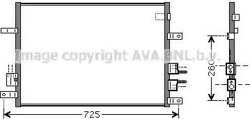 Ava Quality Cooling ALA5097 - Lauhdutin, ilmastointilaite inparts.fi