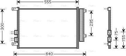 Ava Quality Cooling ALA5088D - Lauhdutin, ilmastointilaite inparts.fi