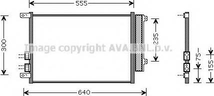 Ava Quality Cooling ALA5088 - Lauhdutin, ilmastointilaite inparts.fi