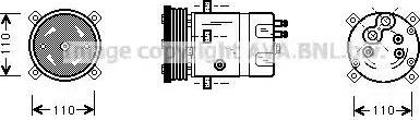 Ava Quality Cooling ALAK071 - Kompressori, ilmastointilaite inparts.fi