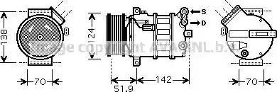 Ava Quality Cooling AL K112 - Kompressori, ilmastointilaite inparts.fi