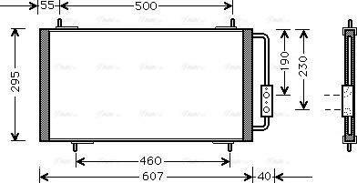 Ava Quality Cooling AU 5147 - Lauhdutin, ilmastointilaite inparts.fi