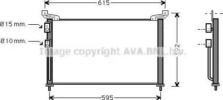 Ava Quality Cooling AU 5136 - Lauhdutin, ilmastointilaite inparts.fi