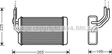 Ava Quality Cooling AU 6105 - Lämmityslaitteen kenno inparts.fi