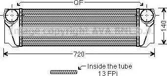 Ava Quality Cooling BW 4374 - Välijäähdytin inparts.fi