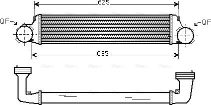 Ava Quality Cooling BW 4280 - Välijäähdytin inparts.fi