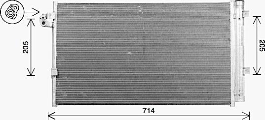 Ava Quality Cooling BW5609D - Lauhdutin, ilmastointilaite inparts.fi