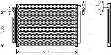 Ava Quality Cooling BW5281D - Lauhdutin, ilmastointilaite inparts.fi