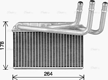 Ava Quality Cooling BW6599 - Lämmityslaitteen kenno inparts.fi