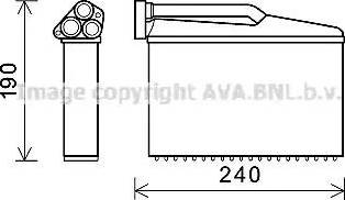 Ava Quality Cooling BW6541 - Lämmityslaitteen kenno inparts.fi