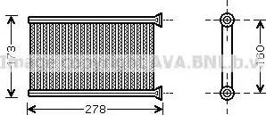 Ava Quality Cooling BW 6342 - Lämmityslaitteen kenno inparts.fi