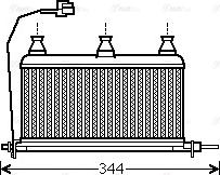 Ava Quality Cooling BW 6352 - Lämmityslaitteen kenno inparts.fi