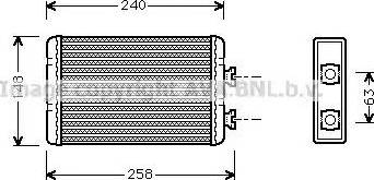 Ava Quality Cooling BW 6210 - Lämmityslaitteen kenno inparts.fi