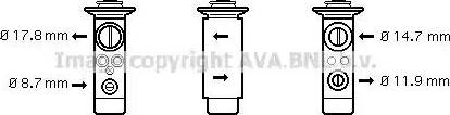 Ava Quality Cooling BW 1360 - Paisuntaventtiili, ilmastointilaite inparts.fi