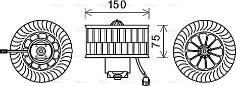 Ava Quality Cooling BW8485 - Sisätilapuhallin inparts.fi