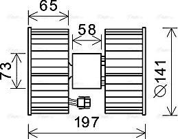 Ava Quality Cooling BW8483 - Sisätilapuhallin inparts.fi