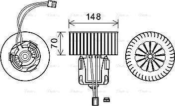 Ava Quality Cooling BW8540 - Sisätilapuhallin inparts.fi