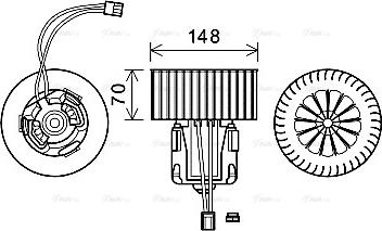 Ava Quality Cooling BW8539 - Sisätilapuhallin inparts.fi