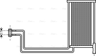 Ava Quality Cooling BW 3368 - Öljynjäähdytin, autom. vaihteisto inparts.fi