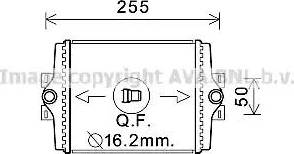 Ava Quality Cooling BW2450 - Jäähdytin,moottorin jäähdytys inparts.fi