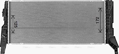 Ava Quality Cooling BW2587 - Jäähdytin,moottorin jäähdytys inparts.fi